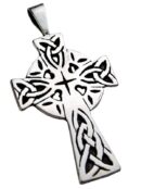 Silver Pendant Cross Celtic