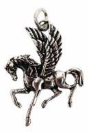 Silver Pendant Pegasus 4.5cm