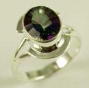 Silver Ring Mystic Quartz