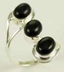 Silver Ring Onyx Stone