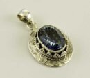 Pendant Silver Mystic Topaz
