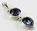 Pendent Mystic Topaz Blue