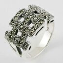 Marcasite Ring Silver