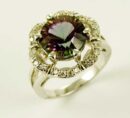Silver Ring Mystic Quartz