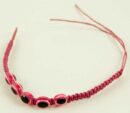 Bracelet Friendship Dark Pink 6pcs