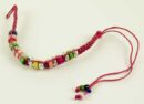 Bracelet Friendship Dark Pink 6pcs