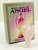 Stone Angel Rose Quartz In A Box