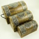 Box Wooden Rounded Chest