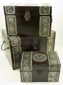 Box Wooden Square Chest