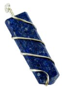 Pendant Stone Flat Lapis