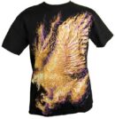 T-Shirt Large Burning Eagle