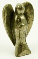 Angel Pyrite Stone 3 Inch