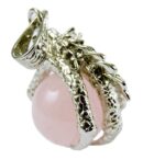 Pendant Dragon Rose Quartz