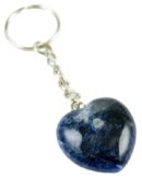 Keyring Heart Sodalite
