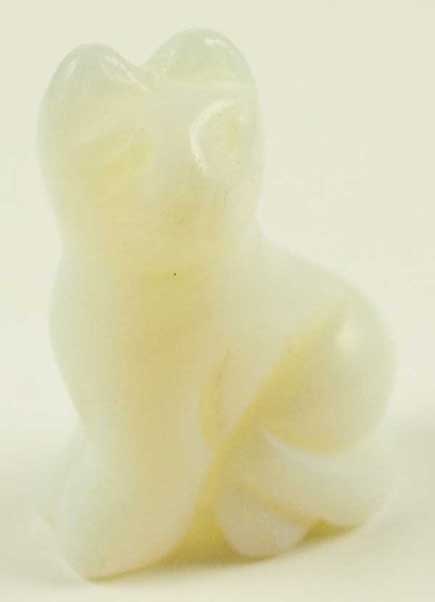Cat Figurine Opalite 40mm