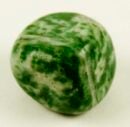 Tumble Stone Green Spot Jade 5pcs