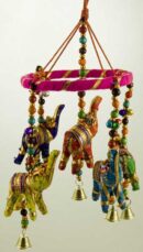 Mobile Hanging 5 Elephants