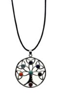 Pendant Chakra Round Tree Of Life