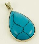 Pendant Drop Shape Turquoise