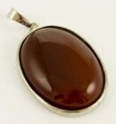 Pendant Oval Shape Carnelian
