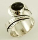 Silver Ring Labradorite Stone