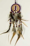 Dream Catcher Keyring Purple