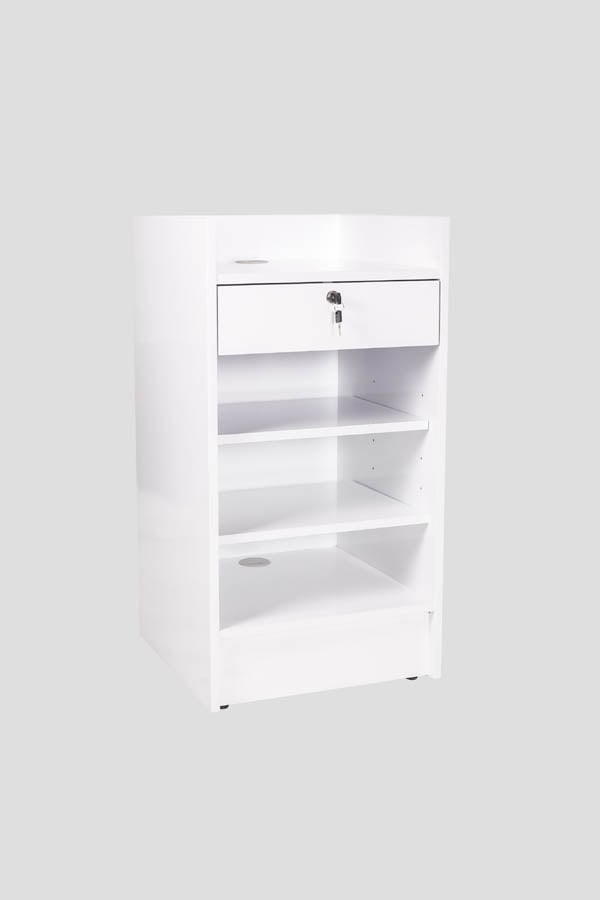 Till Counter 495X495X1050mm W Code 99601