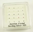 Nose Stud Silver Assorted 20pcs