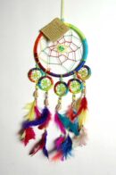 Dream Catcher 5 Circles Rainbow
