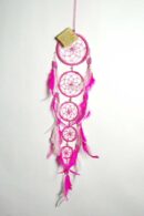 Dream Catcher 5 Circles Pink
