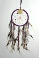 Dream Catcher Wood Beads Purple