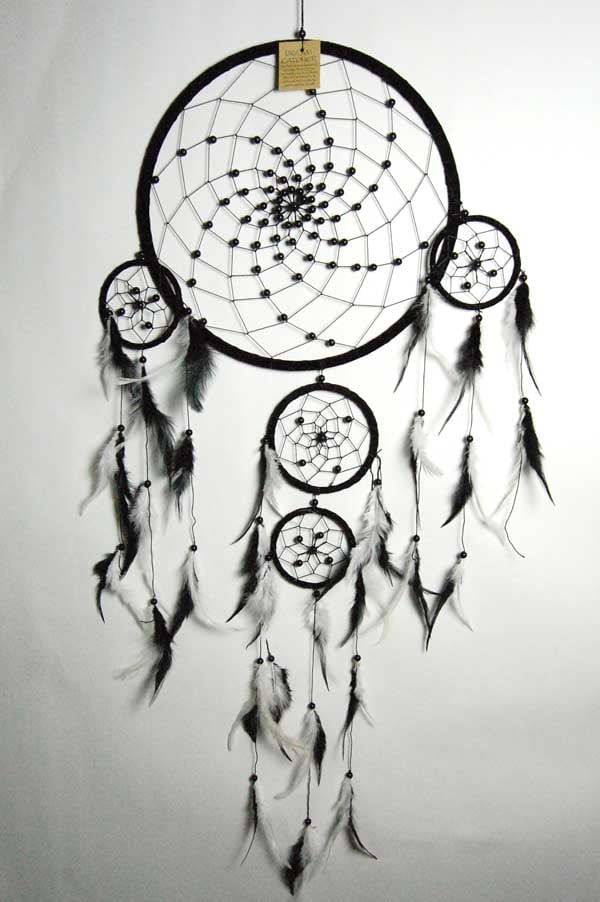 Dream Catcher Black 32cm