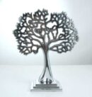 Tree Of Life Aluminium H17cm