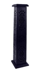 Incense Holder Tower Black