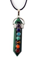 Pendant Chakra Wand Malachite