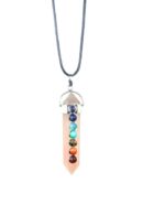 Pendant Chakra Wand Rose Qtz