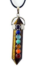 Pendant Chakra Wand Tiger Eye