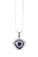 Pendant Heart Tiger Eye