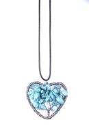Pendant Tree Of Life Turquoise