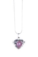 Pendant Wings Rose Quartz