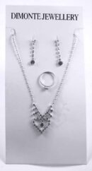 Ring Earring & Pendant Set Assorted