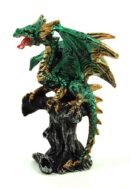 Dragon Green On Rock