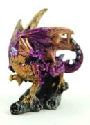 Dragon Purple On Rock
