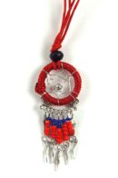 Necklace Dream Catcher Red