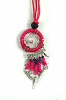 Necklace Dream Catcher Pink