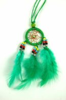 Necklace Dream Catcher Green