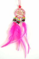 Necklace Dream Catcher Pink