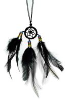 Necklace Dream Catcher Black