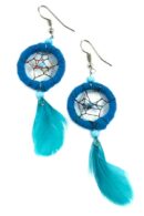 Earring Dream Catcher Turquoise