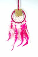 Dream Catcher Bone Beads Pink